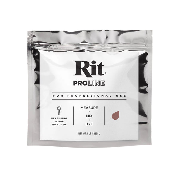 Rit ProLine dye packet for professional use on a white background