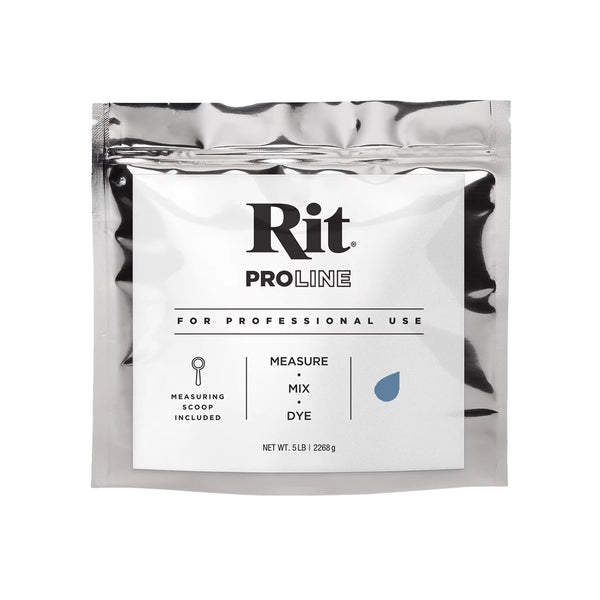 Rit ProLine dye packet for professional use on a white background