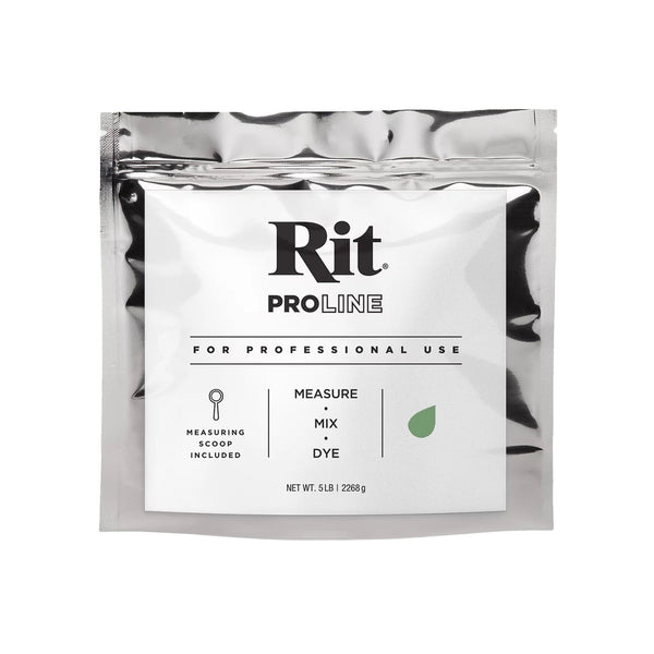 Rit ProLine dye packet for professional use on a white background