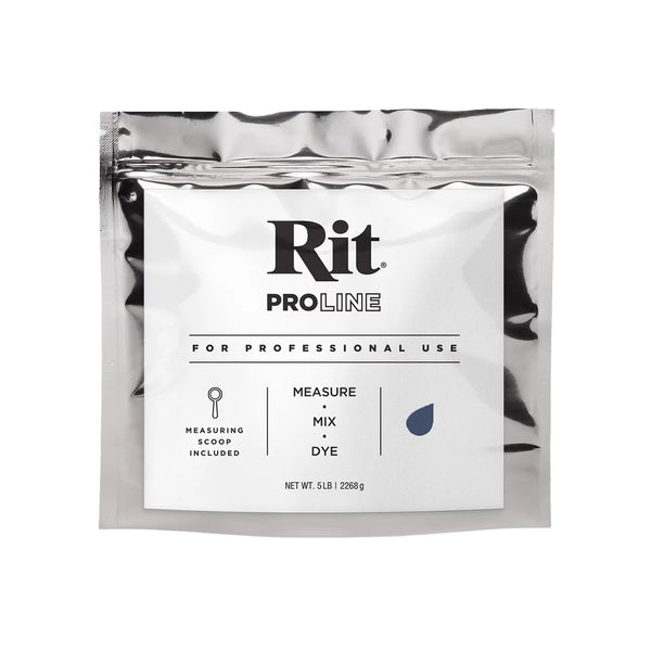 Rit ProLine dye packet for professional use on a white background