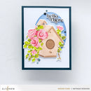 Altenew Rose Garden Birdhouse Botanical 3D Embossing Folder*