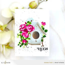 Altenew Rose Garden Birdhouse Botanical 3D Embossing Folder*