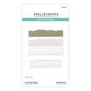 Spellbinders Take Note Etched Dies - Torn Paper Edges