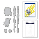 Spellbinders Etched Dies By Simon Hurley Inspired*