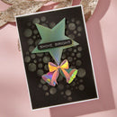 Spellbinders All About Christmas Etched Die Set by Lisa Horton- Bow & Bell Scallop Frame