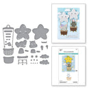 Spellbinders Etched Die From The Little Smiles Collection Swinging Among The Stars