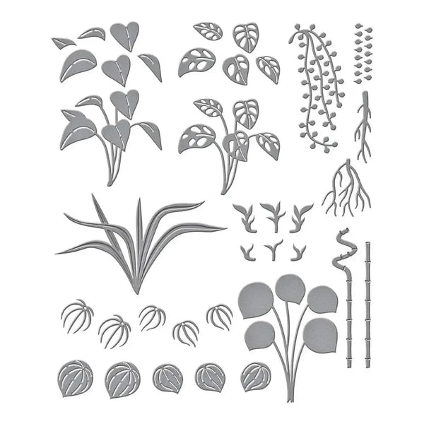 Spellbinders Etched Dies By Annie Williams Propagated Plants*