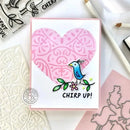 Hero Arts Stencil 6"X6" Ornate Flourish*