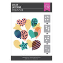 Hero Arts Color Layering Stencils Balloons