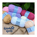Wendy Wools Supreme DK Acrylic Yarn 100g - Pure Purple