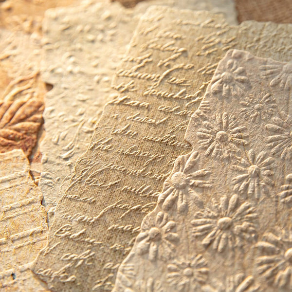 Poppy Crafts Vintage Scrap Paper Pack - Fabric Impressions