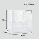 Universal Crafts Art Marker Organiser - Fits up to 108 Markers - Clear Acrylic Case