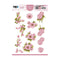 Find It Trading Precious Marieke Punchout Sheet Bright Pink, Blossom Blush