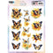 Find It Trading Berries Beauties 3D Punchout Sheet Yellow Flutters