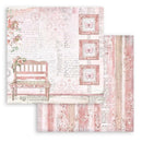 Stamperia Double-Sided Paper Pad 12"x 12" 10/Pkg - Roseland