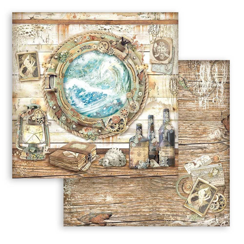 Stamperia Double-Sided Paper Pad 12"x 12" 10/Pkg - Songs of the Sea