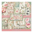 Stamperia Double-Sided Paper Pad 12"x 12" 10/Pkg - House Of Roses