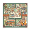 Stamperia Single-Sided Paper Pad 8"x 8" 22/Pkg - Art of Travelling