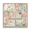 Stamperia Single-Sided Paper Pad 8"x 8" 22/Pkg - House of Roses