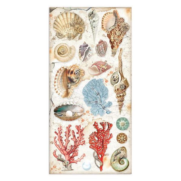 Stamperia Collectables Double-Sided Paper 6"x 12" 10/Pkg - Songs of the Sea
