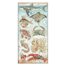 Stamperia Collectables Double-Sided Paper 6"x 12" 10/Pkg - Songs of the Sea