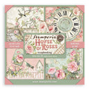 Stamperia Single-Sided Paper Pad 12"x 12" 22/Pkg - House of Roses