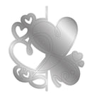 Crafters Companion Metal Die Edgeable - Entwined hearts Entwined Hearts