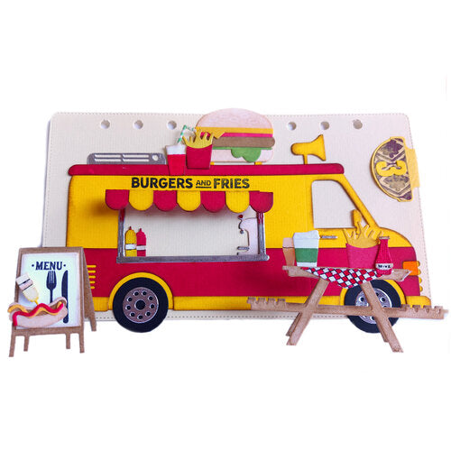 Elizabeth Craft Metal Die - Food Truck*