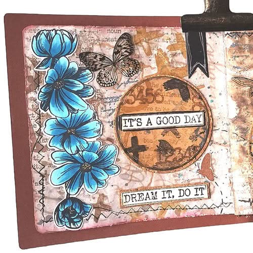 Elizabeth Craft Metal Die Border Flower*