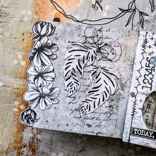 Elizabeth Craft Metal Die Border Flower*