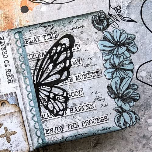 Elizabeth Craft Metal Die Border Flower*