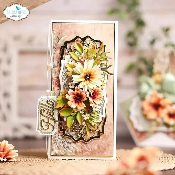 Elizabeth Craft Metal Die Autumn Fancy Frame*