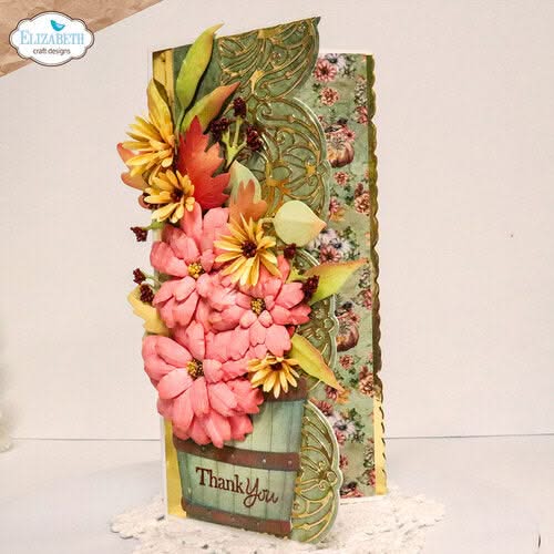 Elizabeth Craft Metal Die Autumn Fancy Borders*