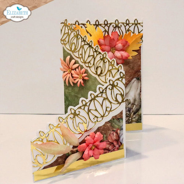 Elizabeth Craft Metal Die Autumn Fancy Borders*