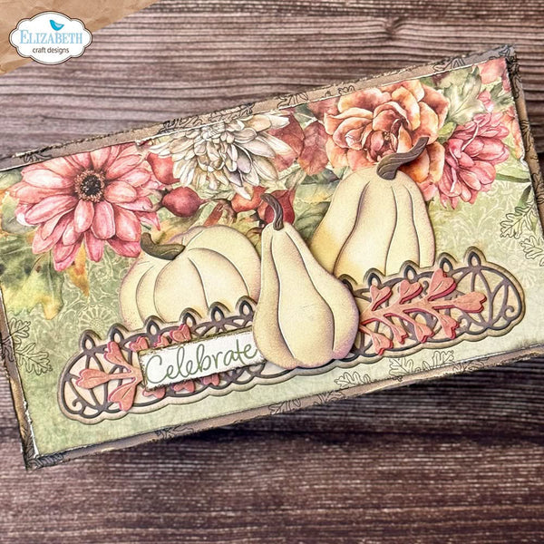 Elizabeth Craft Metal Die Autumn Fancy Borders*