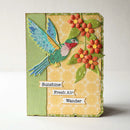 Elizabeth Craft Metal Dies Layered Hummingbird
