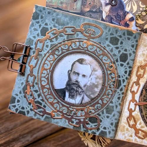 Elizabeth Craft Metal Dies Gentlemans Timepiece