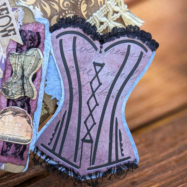 Elizabeth Craft Metal Dies Laced up