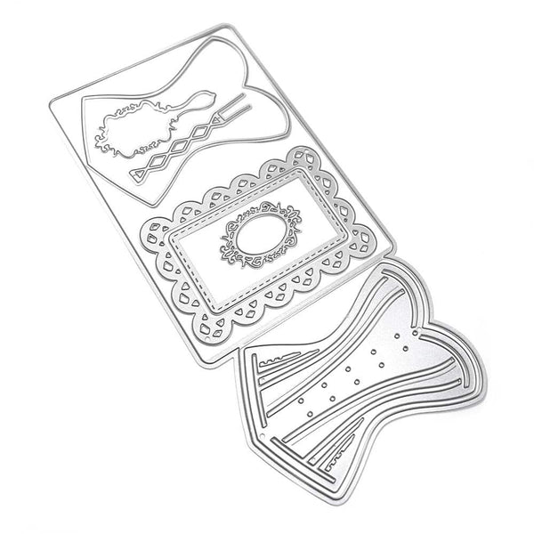 Elizabeth Craft Metal Dies Laced up