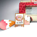 Elizabeth Craft Clear Stamps Good Food Good Mood*