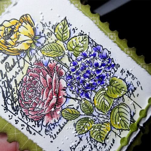 Elizabeth Craft Clear Stamps Love & Roses*