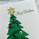 Elizabeth Craft Stamp And Die Set Christmas Phrases