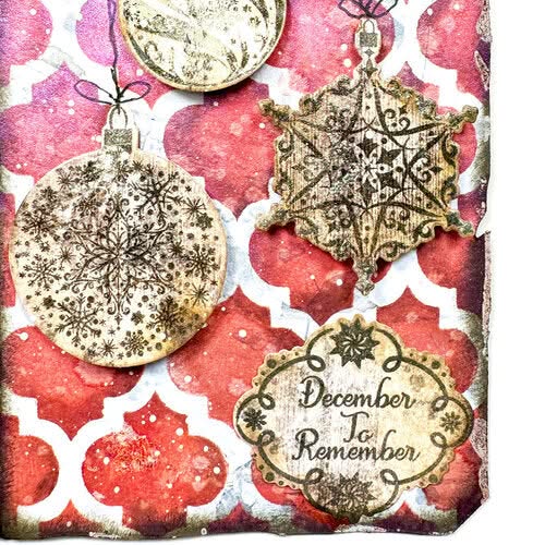 Elizabeth Craft Stencils 4/Pkg Journal 5*