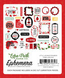 Echo Park Cardstock Ephemera 34/Pkg Icons, Little Ladybug