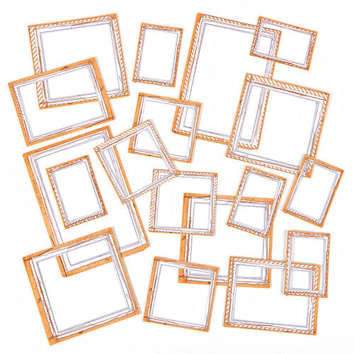 49 And Market Colour Swatch Peach Frame Set