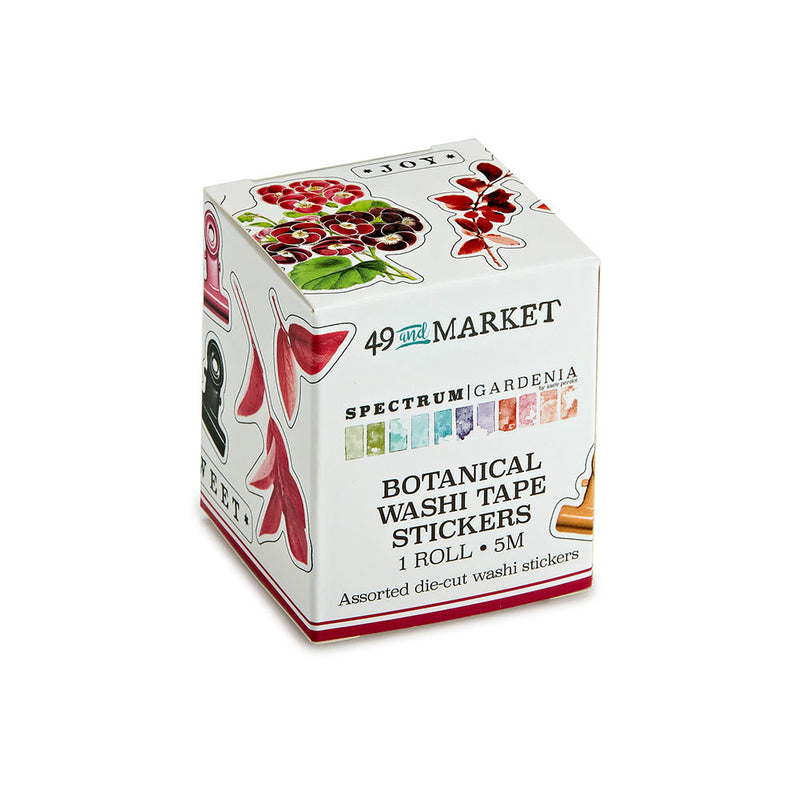 49 And Market Washi Sticker Roll Spectrum Gardenia Botanical