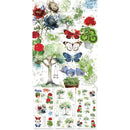 49 And Market Summer Porch Rub-on Transfer Set Botanical*