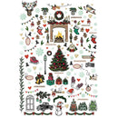 49 And Market Laser Cut Outs Elements, Mistletoe And Memories