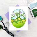 Hero Arts Fancy Dies Tri-Fold Garden Birds*
