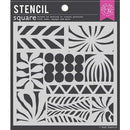 Hero Arts Stencil 6"X6" Floral Trove*